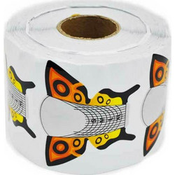 Butterfly Yellow Φόρμες Νυχιών 500τμχ