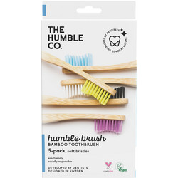 The Humble Co. Bamboo Soft Οδοντόβουρτσες 5τμχ