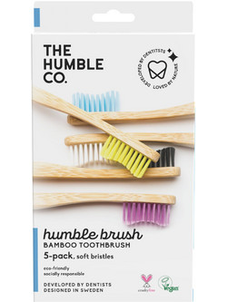 The Humble Co. Bamboo Soft Οδοντόβουρτσες 5τμχ