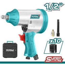 TOTAL TAT41125 Αερόκλειδο 1/2" με Μέγιστη Ροπή 31.8kgm