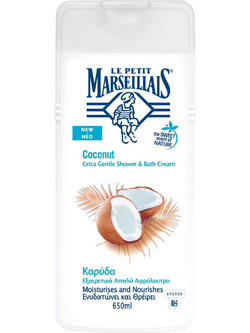 Le Petite Marseillais Coconut Αφρόλουτρο Gel 650ml