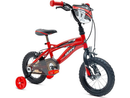 Huffy Kids Bike Moto X Παιδικό Ποδήλατο Πόλης 12" Μαύρο Κόκκινο