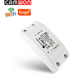 Camwon Smart Διακόπτης WIP-TY008A Wifi 10A λευκός