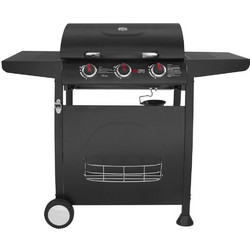 Thermogatz GS Grill Lite 3 Ψησταριά Υγραερίου με 3 Εστίες 9kW Επιφάνειας 60x42cm