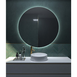 Circle Led Κρεμαστός Καθρέπτης Led Φ42 εκ