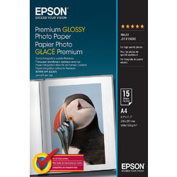 Premium Photo Paper Epson Glossy BEST A4 15Shts