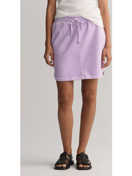 Gant Μίνι Φούστα Υφασμάτινη Ψηλόμεση Pencil Λιλά 3GW4203708