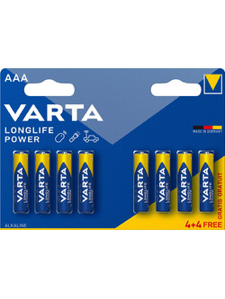 Varta Longlife Power AAA 8τμχ