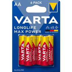 Varta Longlife Max Power AA 6τμχ