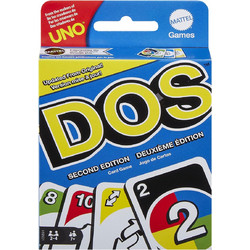 Mattel UNO Dos Επιτραπέζιο Παιχνίδι για 7+ Ετών για 2-4 Παίκτες FRM36