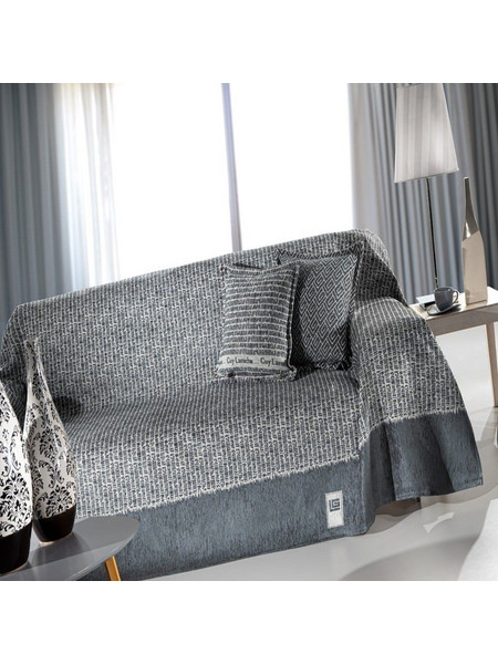 Guy Laroche Ριχτάρι Πολυθρόνας 180x150 Parfait Anthracite