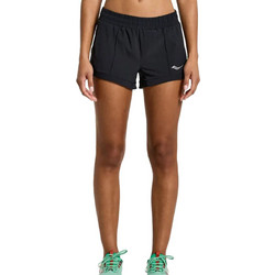 Saucony Outpace Αθλητικό Γυναικείο Σορτς Μαύρο SAW800421-BK
