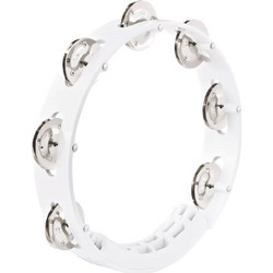 Meinl HTT8WH Λευκό Πλαστικό Ντέφι Χειρός με Μονή Σειρά ΖίλιεςΚωδικός: 33015534