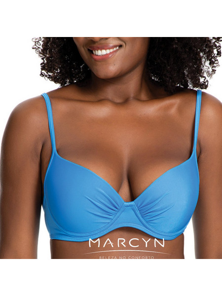 Marcyn Bikini Top Γαλάζιο 639.704/03