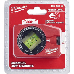 Milwaukee αλφάδι τσέπης μαγνητικό 360o 4932459597
