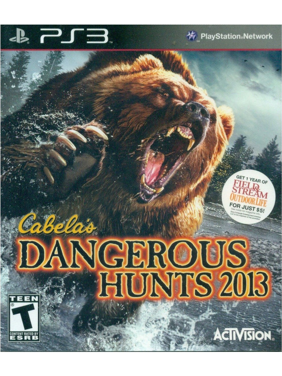 Cabelas Dangerous Hunts 2013 PS3
