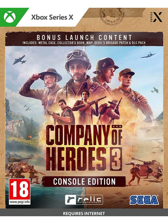 Company Of Heroes 3 Limited Steelbook Edition Xbox Series