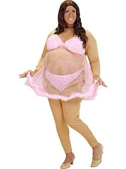 Αποκριάτικη Στολή Fat Stripper 4491b