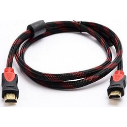 Καλώδιο HDMI 1.4 Braided HDMI Male to HDMI Male 3m Black