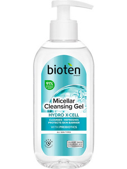 Bioten Hydro X-Cell Ενυδατικό Gel Καθαρισμού Προσώπου 200ml