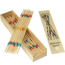 Mikado Ξύλινο Παιχνίδι Δεξιοτήτων Με Sticks 19.5x4.5cm