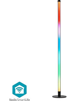 NEDIS WIFILD20RGBW WIFI SMARTLIFE MOOD LIGHT 180lm RGBIC / WARM TO COOL WHITE 10W METAL / SILICONE NEDIS