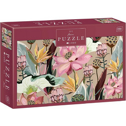 Puzzle interDRUK Flowers No2 1000 Κομμάτια