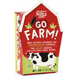 Professor Puzzle Go Farm Επιτραπέζιο Παιχνίδι για Παιδιά 4+ Ετών για 2-5 Παίκτες