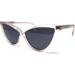 Oliver 1241 C2 Γυναικεία Γυαλιά Ηλίου Cat Eye Κοκάλινα Διαφανή με Μαύρο Polarized Φακό