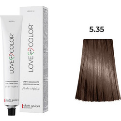Dott. Solari Love Me+ Color 5.35 Καστανό Ανοιχτό Χρυσό Καφέ Μόνιμη Βαφή Μαλλιών 100ml