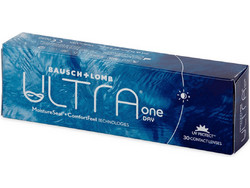 Bausch & Lomb Ultra OneDay Ημερήσιοι Φακοί Επαφής Σιλικόνης Υδρογέλης με Φίλτρο UV 30τμχ