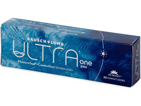 Bausch & Lomb Ultra OneDay Ημερήσιοι Φακοί Επαφής Σιλικόνης Υδρογέλης με Φίλτρο UV 30τμχ