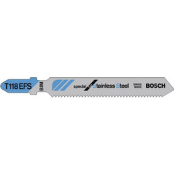 BOSCH - Πριονόλαμα Σέγας T118EFS - 5 Τεμάχια (2608636497)