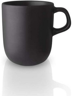 Κούπα stoneware μαύρη 400 ml