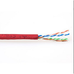 Intronics U/UTP Cat.6a Καλώδιο Δικτύου Ethernet 305m Red