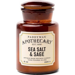 Κερί Σόγιας Αρωματικό Apothecary Sea Salt And Sage 226gr Paddywax Κερί Σόγιας