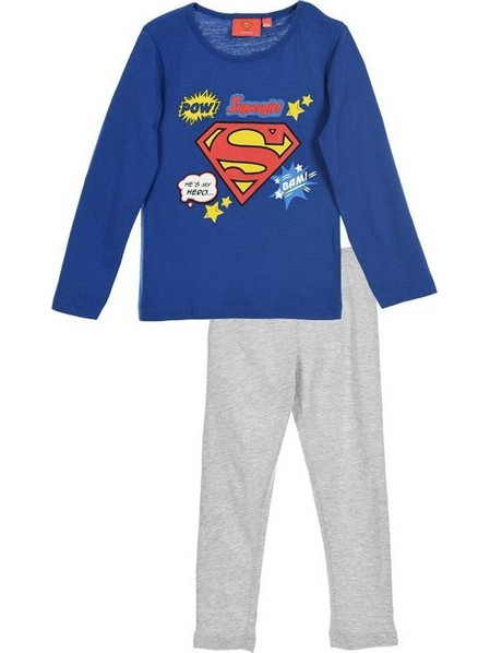 Κοριτσιών Πιτζάμα, SuperGirl, Χρώμα Μπλε
