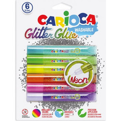 Χρυσόκολλες Carioca Gliiter Neon