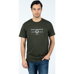 ORIGIN T-Shirt Λαιμόκοψη Με Στάμπα 222705Α ΧΑΚΙ ΧΑΚΙ