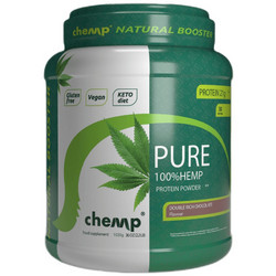 Chemp Pure XT 100% Hemp Double Rich Chocolate Φυτική Πρωτεΐνη Χωρίς Λακτόζη & Γλουτένη 1.02kg