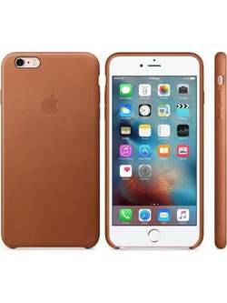 Apple Leather Case Saddle Brown (iPhone 6s / 6s Plus)