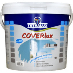 Tetralux Cover Τιτανίου Υδρόχρωμα Εσωτερικού Χώρου Λευκό 9lt