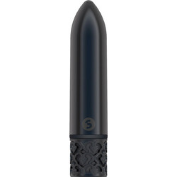 Royal Gems Glamour Bullet Δονητής Bullet 10cm Μαύρος