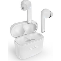 SBS Beat Free Ακουστικά Bluetooth In Ear White