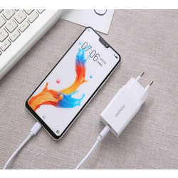 Foneng Φορτιστής με Καλώδιο USB-C με Θύρα USB-A White K300T