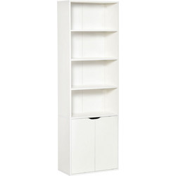 HOMCOM Βιβλιοθήκη 59x29x180cm 836-483WT