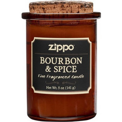 ZIPPO ΑΡΩΜΑΤΙΚΟ ΚΕΡΙ ΣΕ ΒΑΖO BOURBON SPICE 35 ΩΡΩΝ