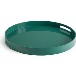 Στρογγυλός λακαρισμένος δίσκος Μ54xΠ54xΥ5cm