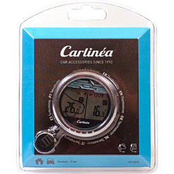 Θερμόμετρο αυτοκινήτου ΨΗΦΙΑΚΟ IN/OUT CARLINEA (485004)