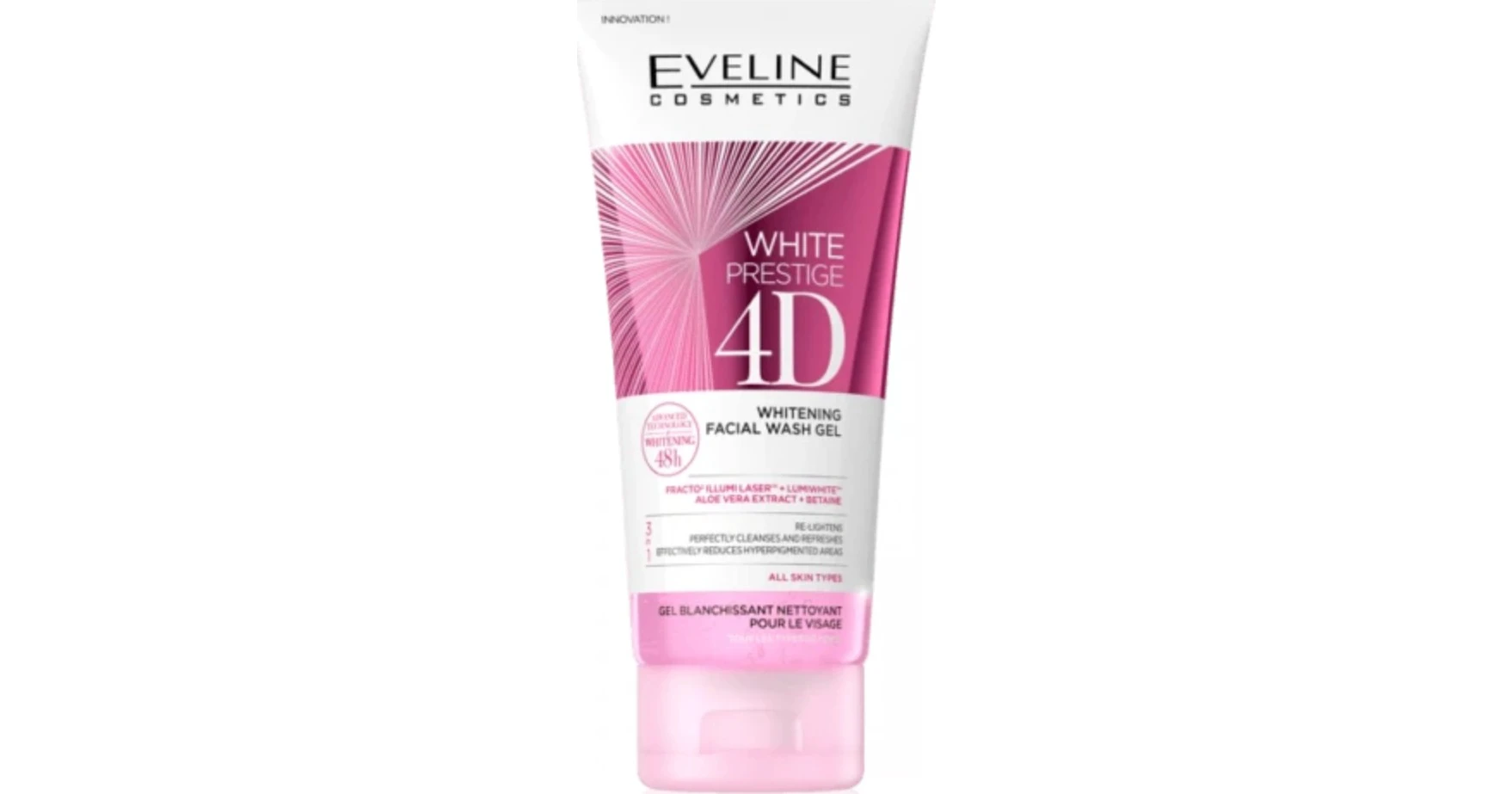 Eveline White Prestige 4d Whitening Facial Wash Gel 200ml BestPrice.gr